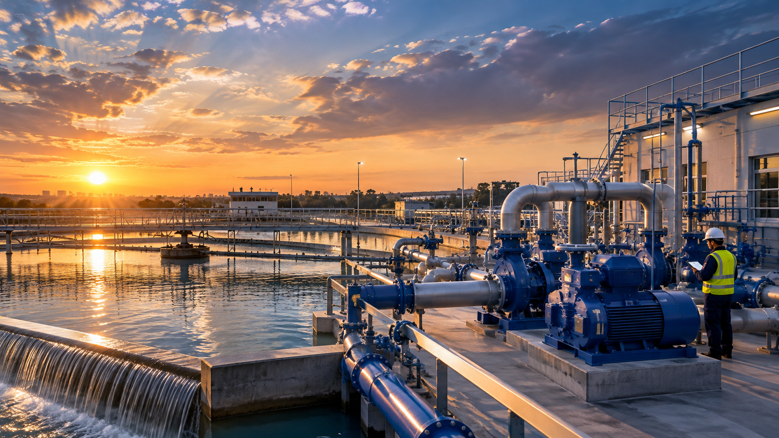 Modern water and pumping infrastructure